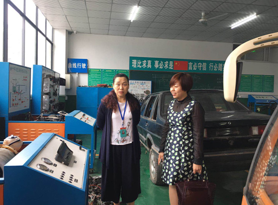 凤凰职校与北汽福田汽车签约仪式