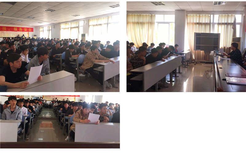 高校校园宣讲现场